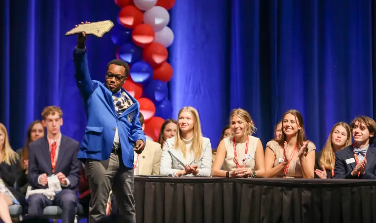 students at Youth and Government Conference 2023