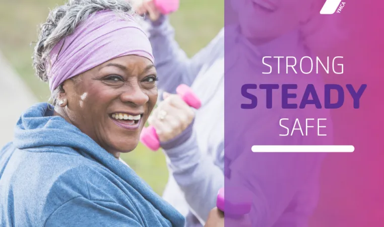 picture of a women talking about preventing falls