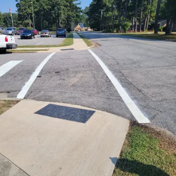 crosswalk picture in Rocky Mount