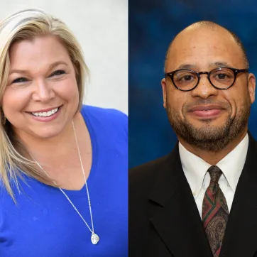 picture of Laura Sweitzer and Mark Pritchett