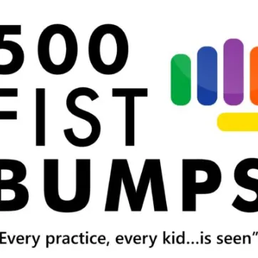 logo for 500 Fist Bumps organization