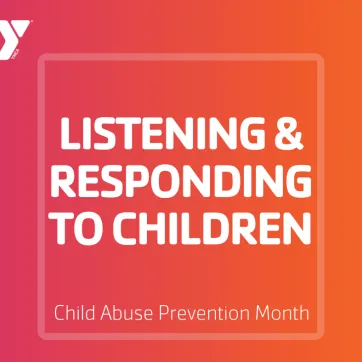 graphic on listening and responding to children