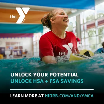 woman exercising in a pool