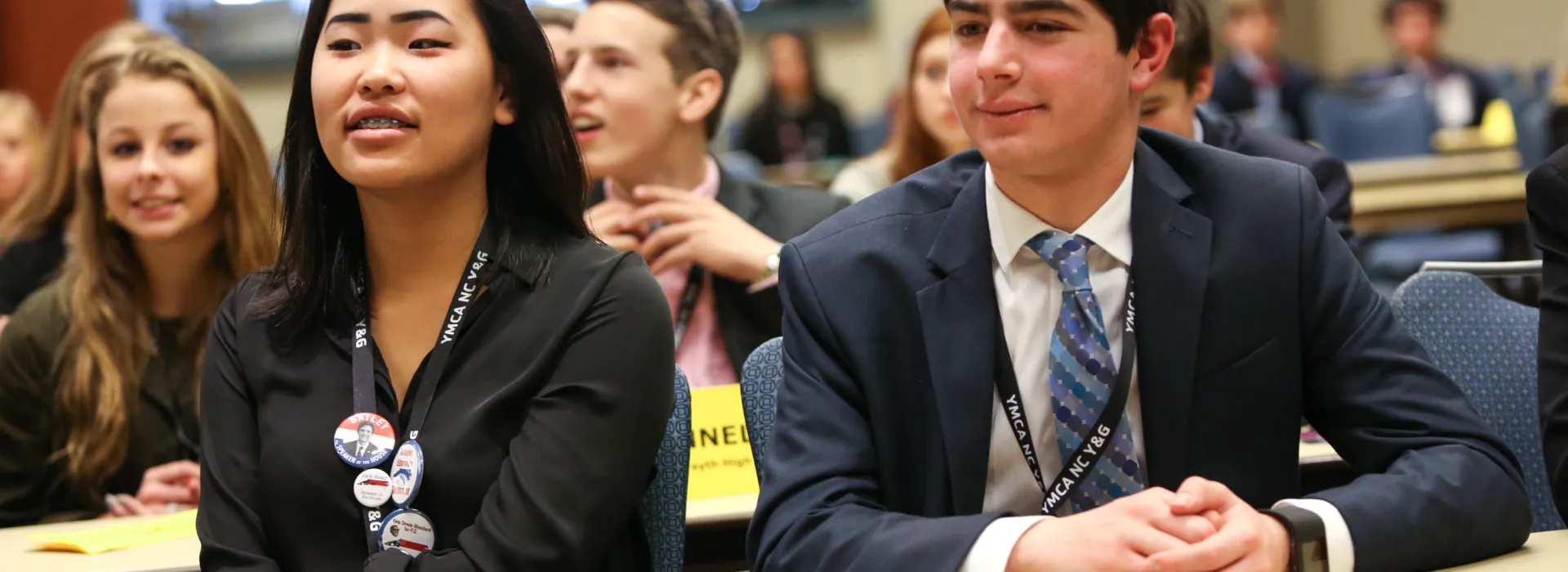 teens at Y&amp;G conference